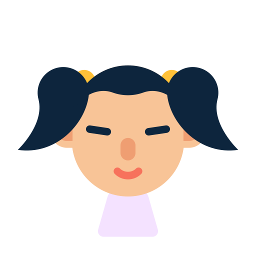 Female, mongolian skin, woman, diversity, nationality, chinese, asia icon